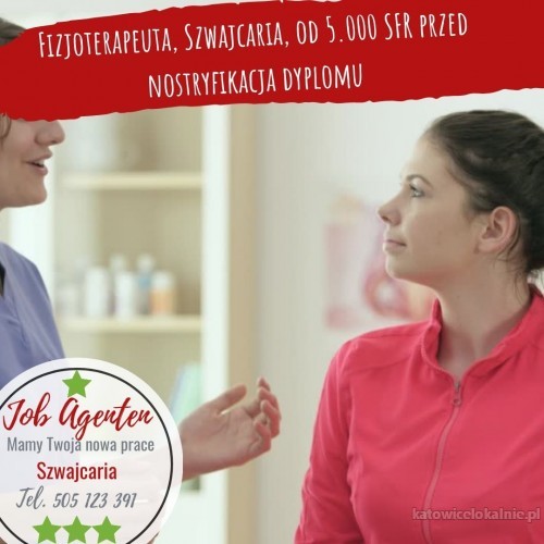 Oferta pracy dla fizjoterapeuty zagranica