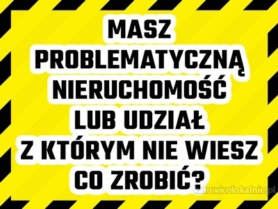 Kupię problematyczne mieszkanie lub udział