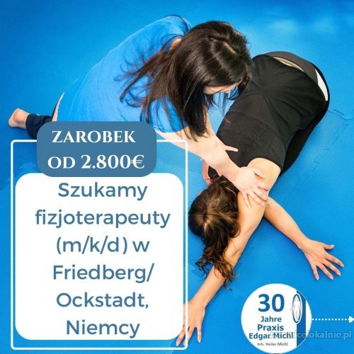 Oferta pracy dla fizjoterapeuty w Friedberg – Ockstadt  Niemcy