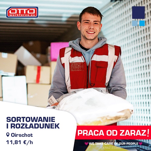 Pracownik sortowni DPD. Nawet 12,03 €/h, NL