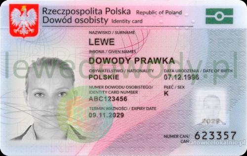 Dokumenty Kolekcjonerskie - Dowód osobisty Prawo jazdy - lewedowody.pl