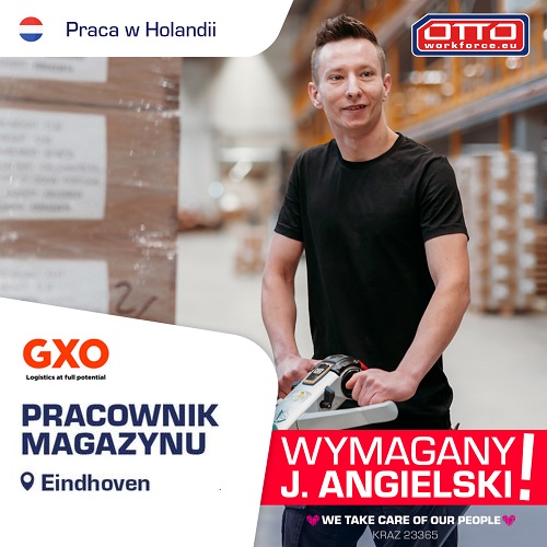 Praca w magazynie GXO. Nawet 12,99 €/h