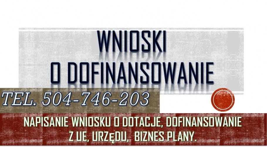 Dofinansowanie z Urzędu Pracy, tel. 504-746-203, dotacja, wniosek