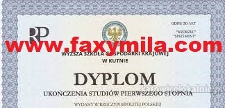 Oferuje Dyplomy uniwersytetów, świadectwa, dyplomy, szkoły