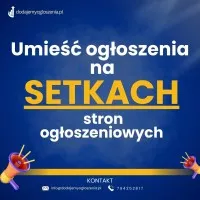 Profesjonalne dodawanie ogłoszeń /Dodawanie ogłoszeń