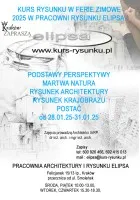 Kurs Rysunku w Ferie Zimowe 2025 w Pracowni Elipsa