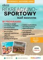 Obóz Sportowy nad Morzem - Ostrowo | Akrobatyka, Sport i Wypoczynek