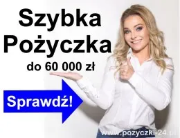 Szybka pożyczka na raty do 60 tys. zł