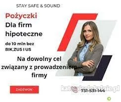 SKUTECZNE FINANSOWANIE POD ZASTAW NIERUCHOMOSCI BEZ BIK