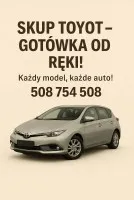 Skup Toyot Katowice Gotówka od ręki! Każdy model, każde auto! Śląsk