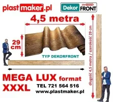 Elastyczna deska dekoracyjna MEGA FORMAT XXXL DekorFront