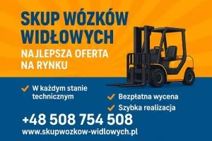 Kupię wózek widłowy używany Katowice /Cały Śląsk/ Darmowy obiór