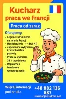Kucharz praca we Francji