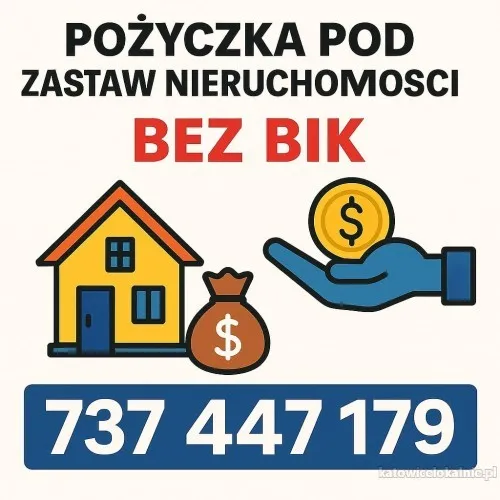 Pożyczka pod zastaw nieruchomości bez BIK