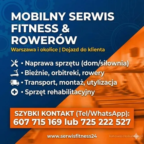 Serwis Siłowni i Sprzętu Sportowego, Mobilny Technik