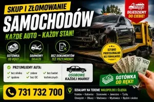Złomowanie samochodów | Kasacja aut | Skup aut do złomowania