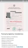 Kup świadectwo maturę dyplom polskie szkoły i uczelnie.