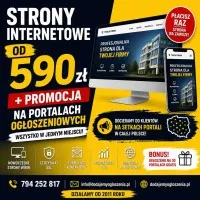 Strona internetowa Katowice od 590 zł | Dodawanie ogłoszeń do portali