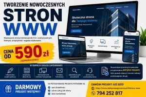 STRONY WWW DLA FIRM   BEZ UKRYTYCH KOSZTÓW NOWOCZESNIE