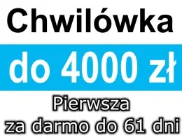 Chwilówka do 4000 zł od ręki