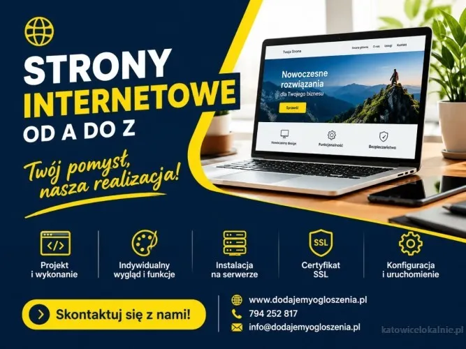 Strona WWW według Twojego pomysłu